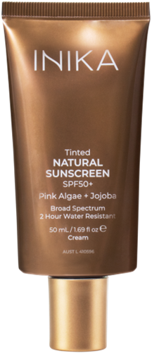 INIKA Tinted Natural Sunscreen SPF50+