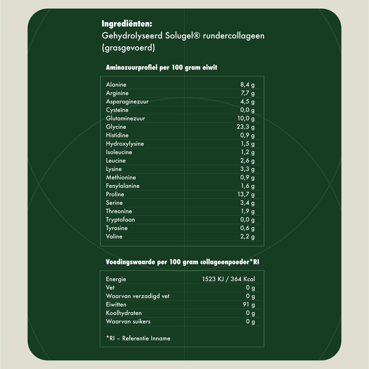 ELVOU Grasgevoerde rundercollageen