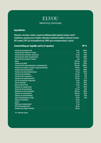 ELVOU Mommy Formula