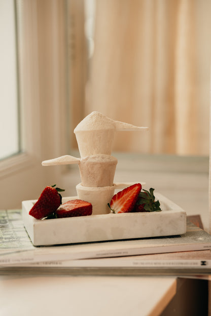 ELVOU GRASGEVOERDE WHEY AARDBEI STRAWBERRY