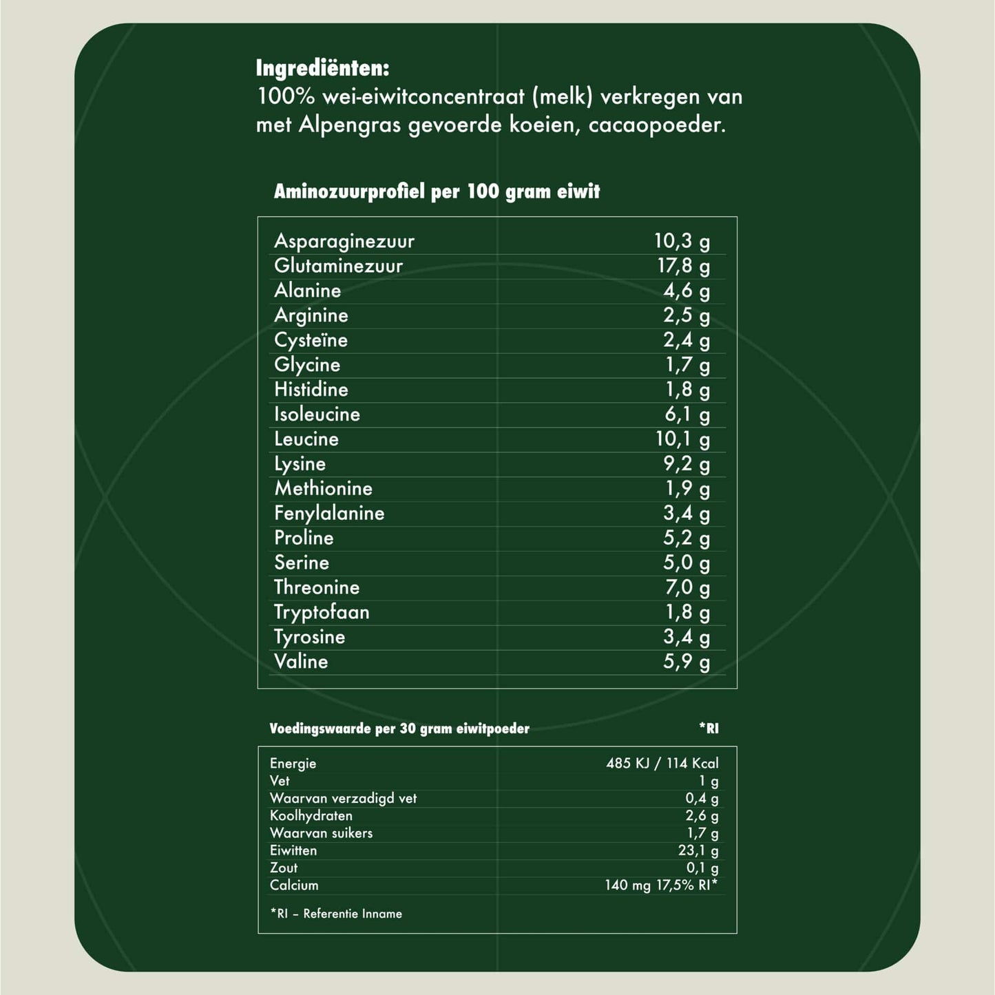 ELVOU Grasgevoerde Whey Cacao