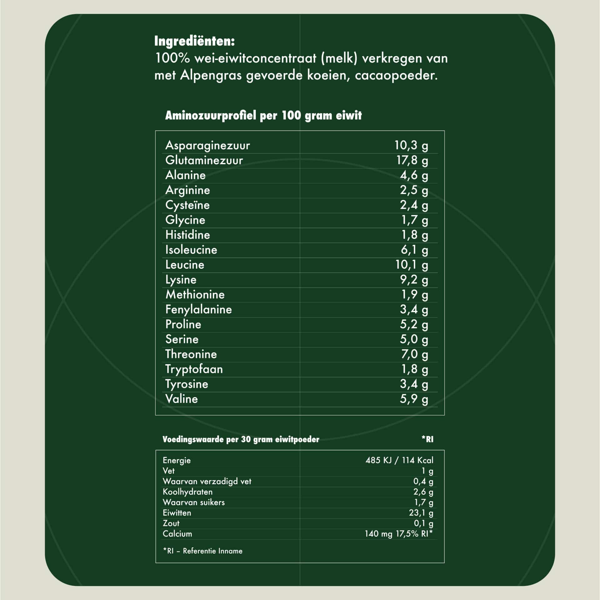ELVOU Grasgevoerde Whey Cacao