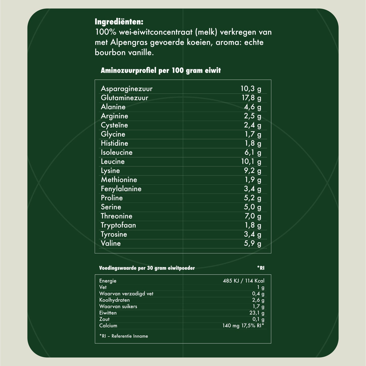 ELVOU Grasgevoerde Whey Vanille