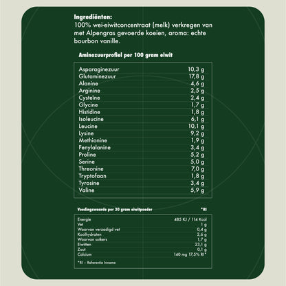 ELVOU Grasgevoerde Whey Vanille