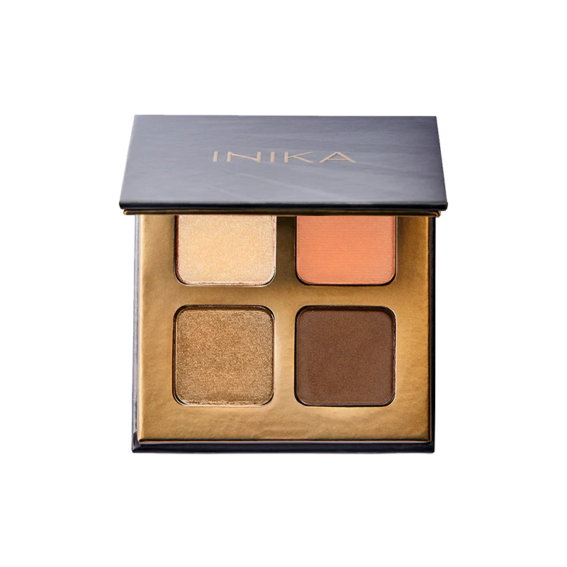 INIKA Eyeshadow Quad Sunset