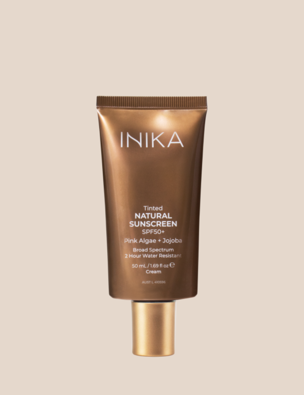 INIKA Tinted Natural Sunscreen SPF50+