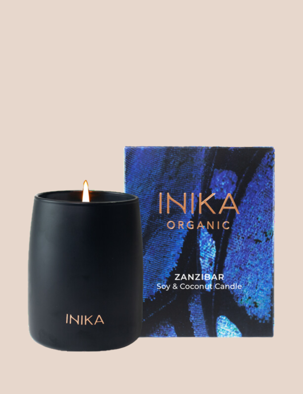 INIKA Zanzibar Soy & Coconut Candle