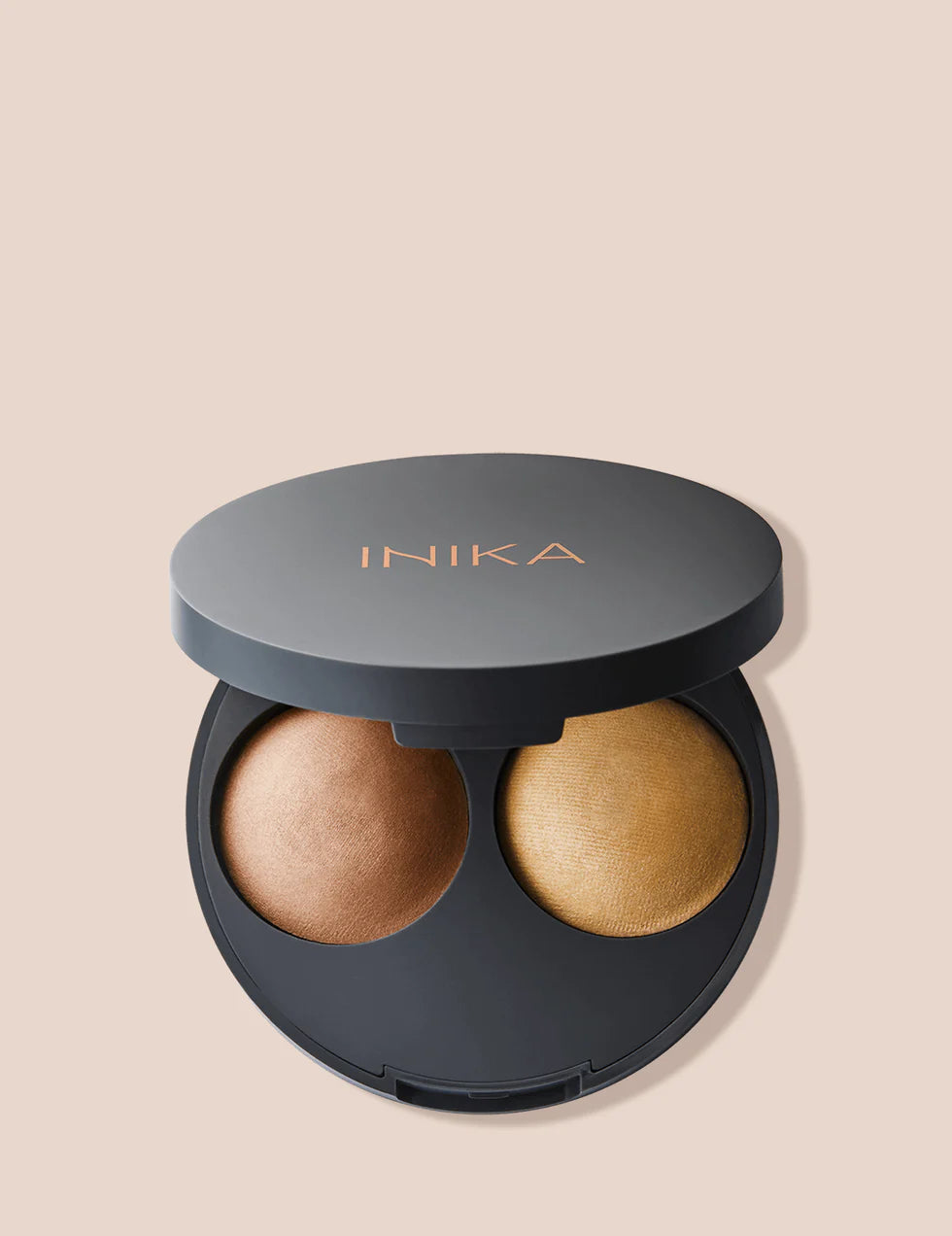 INIKA Baked Contour Duo - Almond