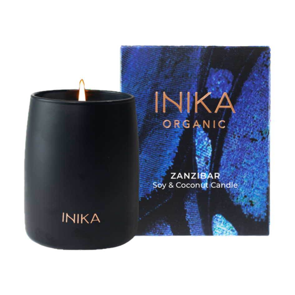 INIKA Zanzibar Soy & Coconut Candle