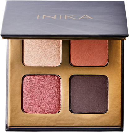 INIKA Eyeshadow Quad Flowers