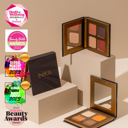INIKA Eyeshadow Quad Flowers