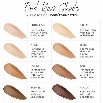 INIKA Liquid Foundation Tan
