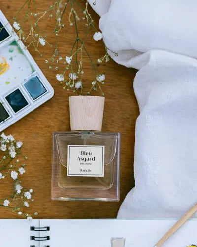 Poécile Eau de Parfum Bleu Asgard Bretagne